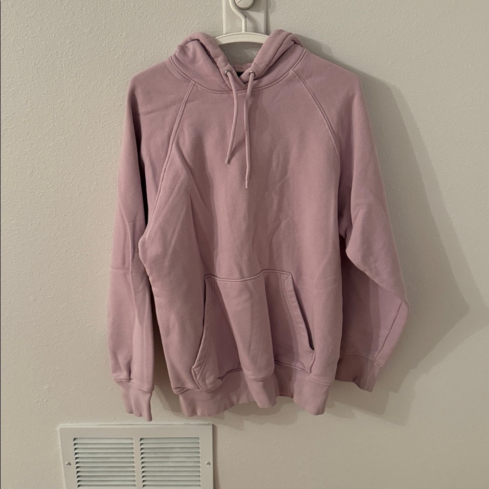 H&M Light Pink Oversized Hoodie
